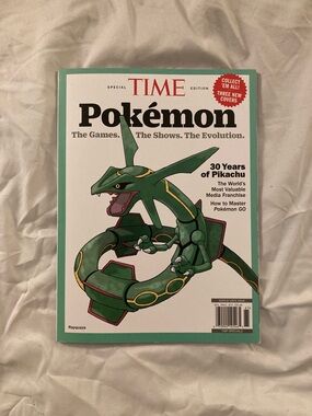 Pokémon Special Edition Rayquaza Magazine  Cover